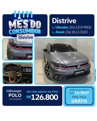 VOLKSWAGEN POLO 1.4 250 TSI GTS AUTOMÁTICO